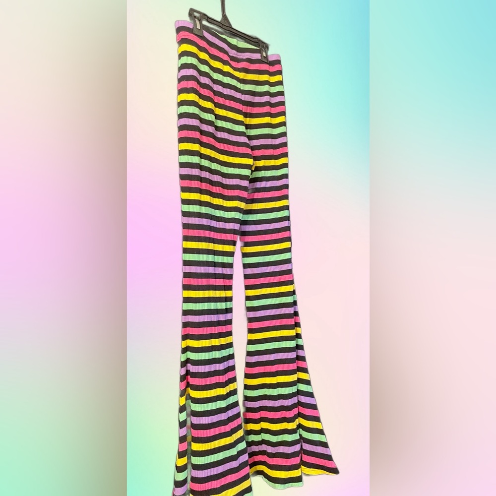 Killstar Pastel Striped Pants